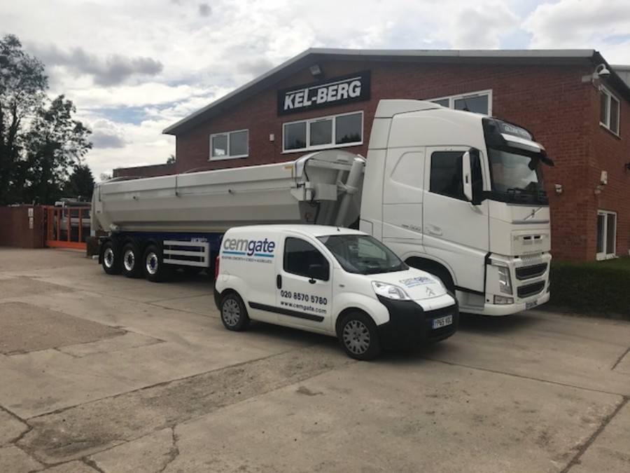 Cemgate Ltd's new Kel-Berg T100 Tipping Trailer!