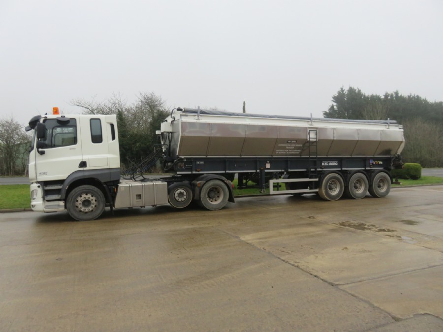 P J Haulage hire Kel-Berg T109 Belt Trailer!