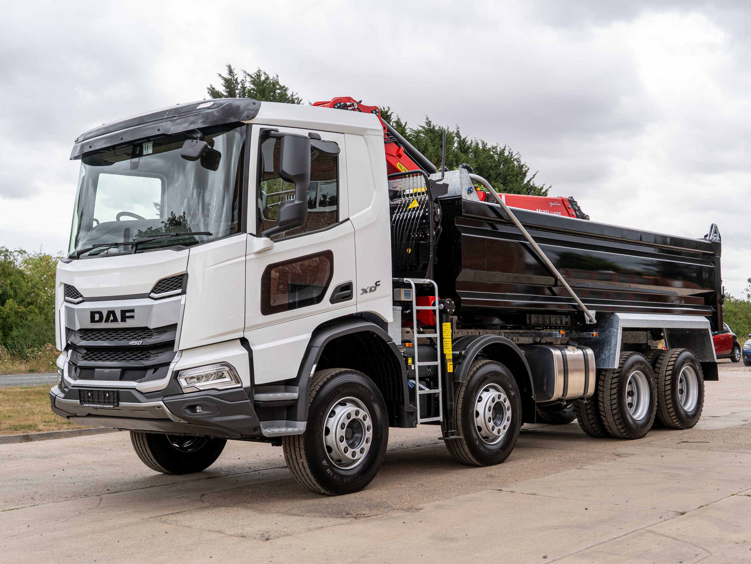 DAF XDC 450 8×4 Kel-Berg Grab Loader